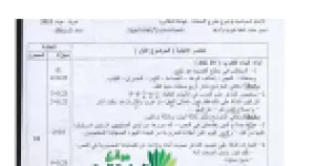 رأس الصفحة الأولى من تصحيح موضوع البكالوريا في اللغة العربية وآدابها شعبة لغات أجنبية - دورة جوان 2011