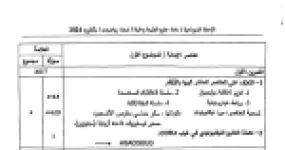 رأس الصفحة الأولى من تصحيح موضوع علوم الطبيعة والحياة في بكالوريا 2024 شعبة رياضيات - تفصيل الإجابة النموذجية