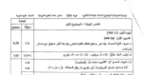 رأس الصفحة الأولى من تصحيح موضوع الفيزياء بكالوريا 2024 شعبة علوم تجريبية عناصر الإجابة