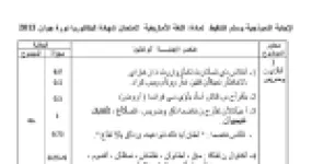 رأس الصفحة الأولى من تصحيح امتحان مادة اللغة الأمازيغية بكالوريا 2013 جميع الشعب