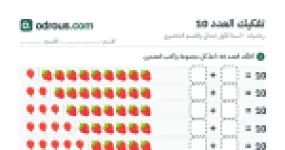 رأس الصفحة الأولى من تفكيك العدد 10 بالصور للسنة الأولى ابتدائي