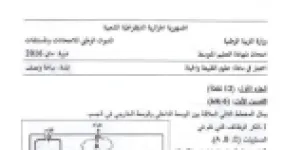 رأس الصفحة الأولى من موضوع علوم الطبيعة والحياة لشهادة التعليم المتوسط BEM 2016: الوسط الداخلي والوسط الخارجي، التبادلات عبر أسطح التبادل