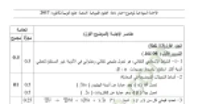 رأس الصفحة الأولى من حل موضوع العلوم الفيزيائية بكالوريا 2017 شعبة علوم تجريبية: النشاط الإشعاعي التلقائي، الطاقة المحررة من النواة