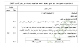 رأس الصفحة الأولى من حل موضوع التاريخ والجغرافيا بكالوريا 2017 الشعب العلمية: إجراءات فرنسا لعزل الثورة الجزائرية، رد فعل الثورة الجزائرية