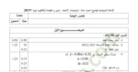رأس الصفحة الأولى من حل موضوع الرياضيات بكالوريا 2017 شعبة تسيير واقتصاد: تمارين المتتاليات، تمارين الاحتمالات