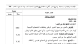 رأس الصفحة الأولى من حل موضوع التاريخ والجغرافيا بكالوريا 2017 شعبة آداب وفلسفة (الدورة الاستثنائية): حركة عدم الانحياز ومؤتمر باندونغ، أهداف الحركات التحررية