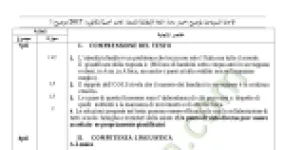 رأس الصفحة الأولى من حل موضوع اللغة الإيطالية بكالوريا 2017 شعبة لغات أجنبية: السمنة عند الأطفال وحلولها، المعجم والمتضادات