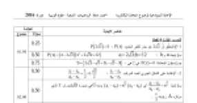 رأس الصفحة الأولى من حل موضوع الرياضيات بكالوريا 2016 شعبة علوم تجريبية (الدورة الاستثنائية): الأعداد المركبة والدوران، هندسة الفضاء