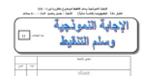 رأس الصفحة الأولى من حل موضوع الهندسة المدنية بكالوريا 2014 شعبة تقني رياضي: الميكانيك التطبيقية، ردود الأفعال في المساند