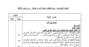 رأس الصفحة الأولى من حل موضوع التاريخ والجغرافيا بكالوريا 2014 شعبة آداب وفلسفة: الحرب الباردة وسياسة الاحتواء، حركة عدم الانحياز